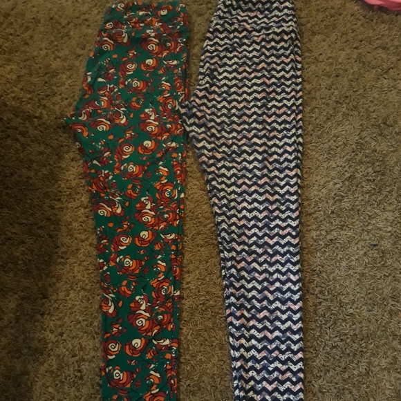 LuLaRoe Pants - TWO LULAROE T/C LEGGINGS!!!! LuLaRoe Pants - TWO LULAROE T/C LEGGINGS!!!!